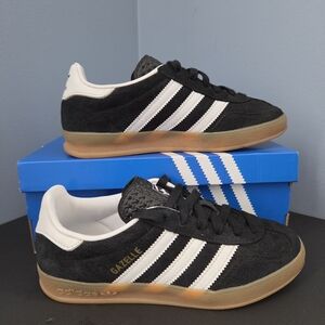 Adidas Gazelle Black and White Sneakers
